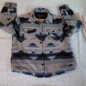 JACHS NEW YORK Premium Outdoor Purveyors Wool Blend Sherpa Lined Jacket